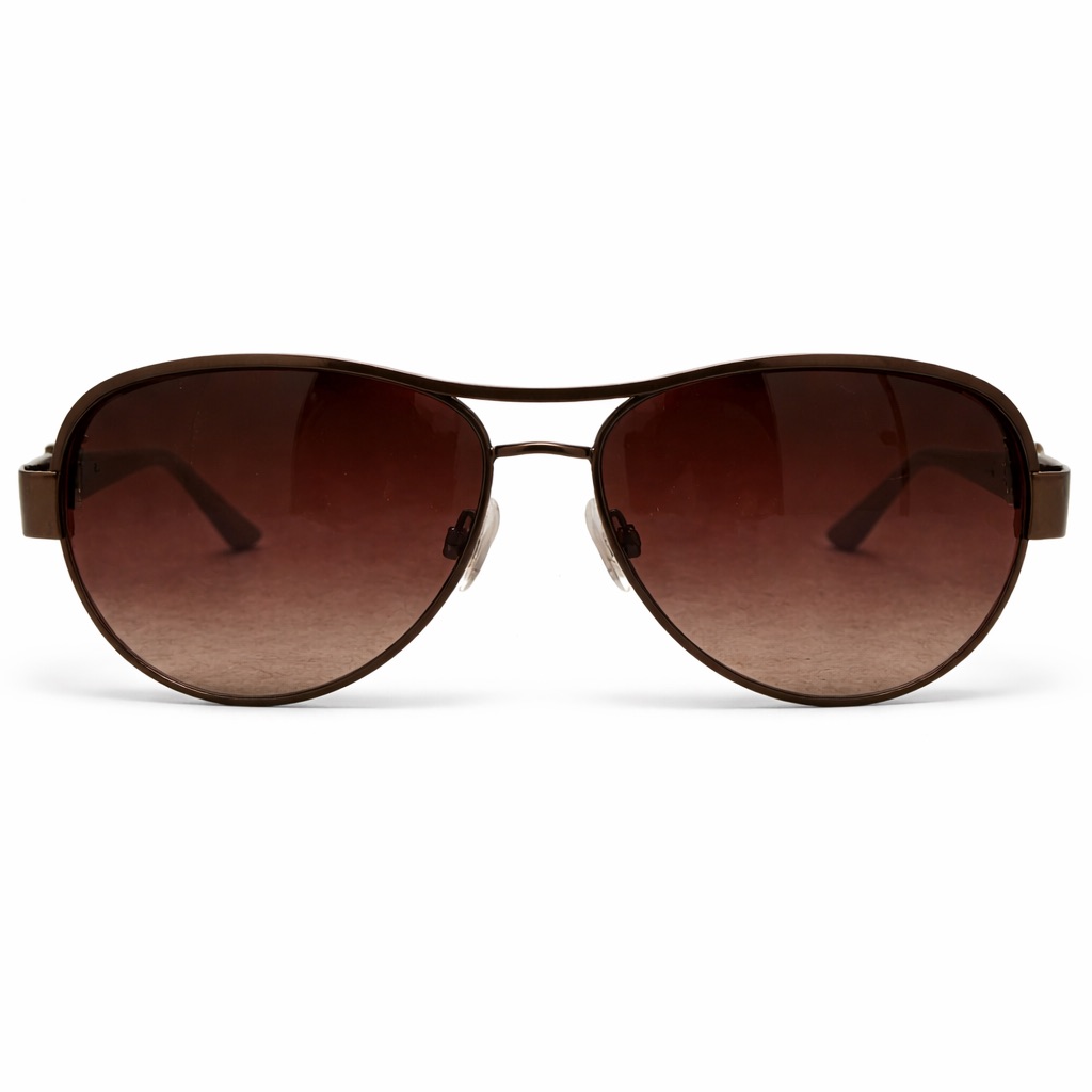 Oc By Oleg Cassini Women’s Brown Gradient Slim Oval Sunglasses Women’s Y2k